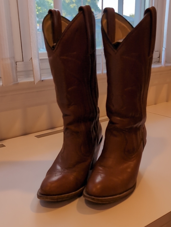 Frye Shoes - Frye Brown Women's Leather Western Heeled Boots